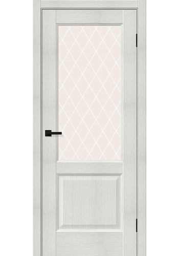 Межкомнатная дверь Неоклассик-33, со стеклом, цвет Bianco Veralinga Межкомнатная дверь Неоклассик-33, со стеклом, цвет Bianco Veralinga